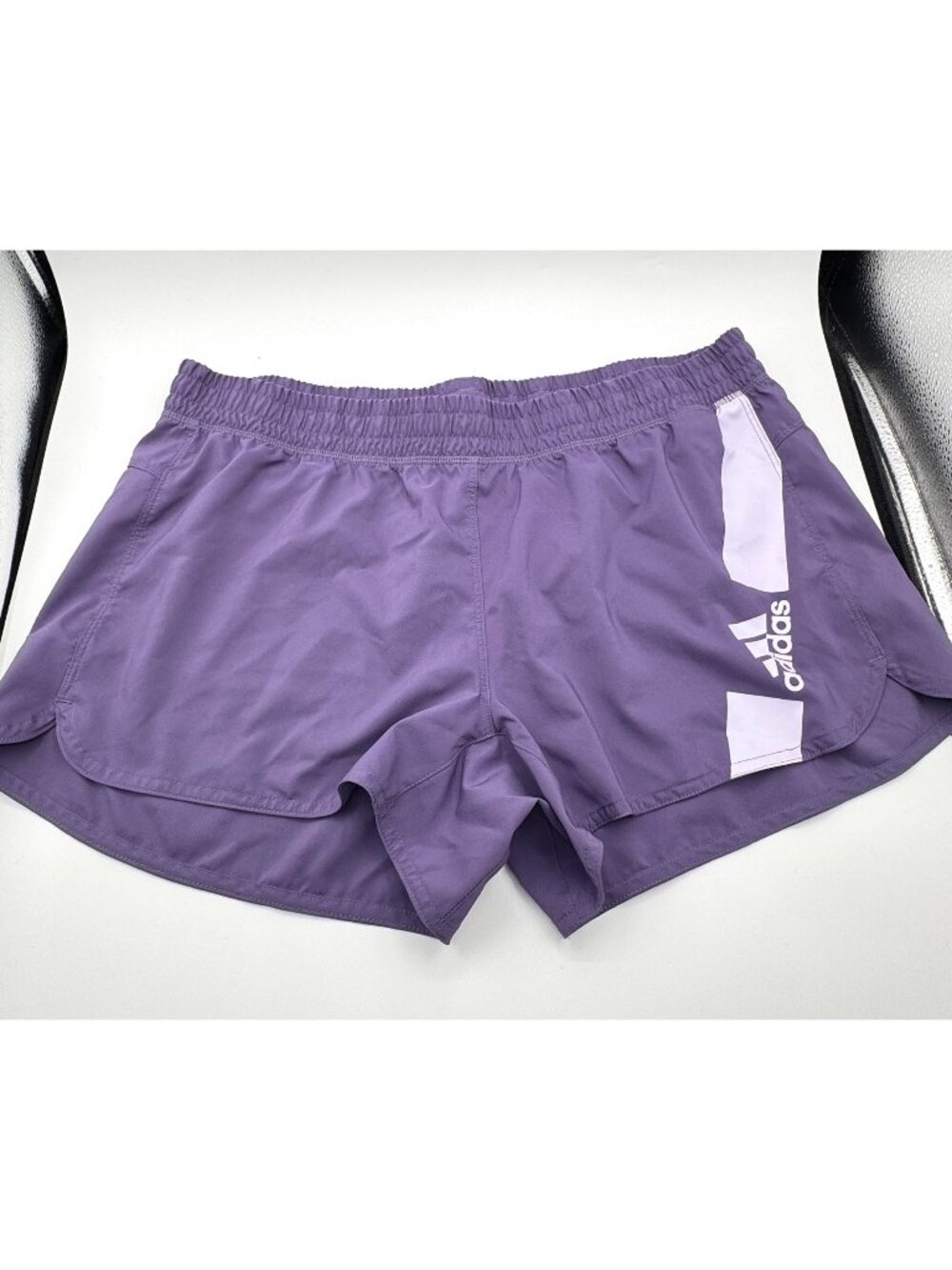 Adidas Sport Workout Purple Shorts Women Size Large